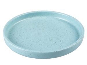 Duvoplus flacher Keramiknapf Stone Speckle - türkis