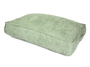 Duvoplus Kissen Velvet rechteckig - grün - 76x56x13cm