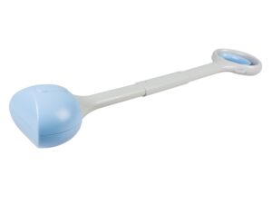 Duvoplus faltbare Kotschaufel - grau/blau