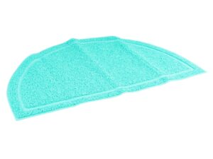 Duvoplus Toiletten-Vorleger halbrund - petrolblau