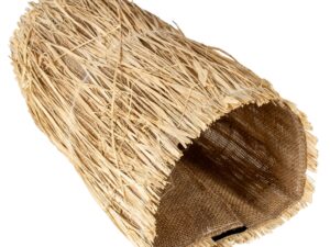 Duvoplus Nagertunnel aus Leinen/Gras - 38 x 19 x 16cm