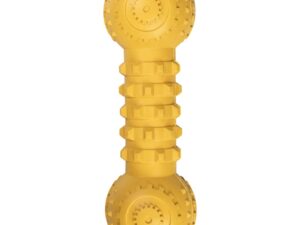 Duvoplus Kauspielzeug Griplay Dumbbell - Gelb