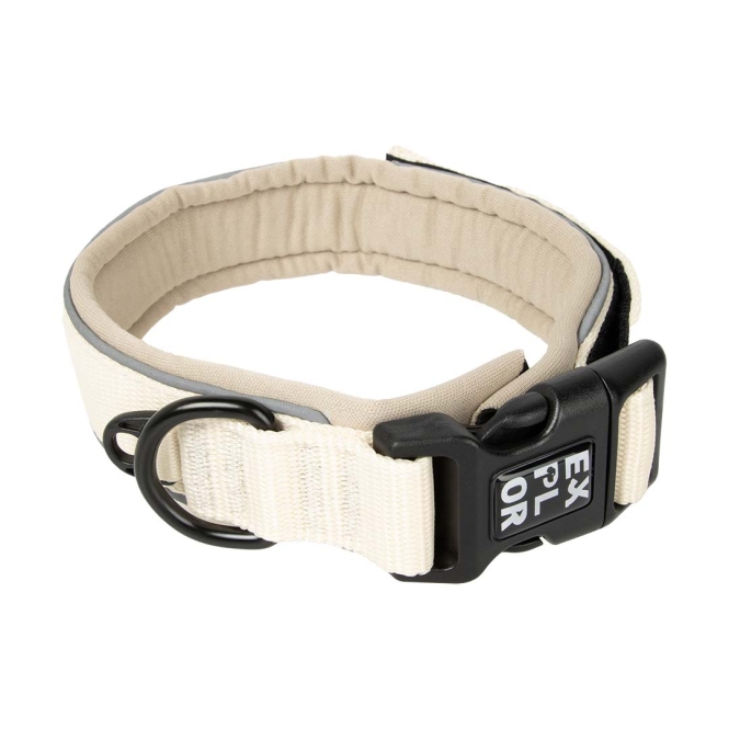 Duvoplus EXPLOR Ultimate Fit Comfy Halsband Fashion - Antique White - XS - 30-33cm
