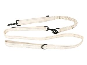 Duvoplus EXPLOR Ultimate Fit 2in1 Leine Fashion - antique white - 180cm - 16mm