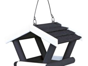Trixie Hängendes Vogelfutterhaus - schwarz/weiß