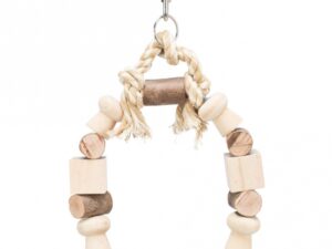 Trixie Bogenschaukel mit Holzklötzen - Klein