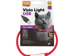 Karlie Visio Light Cat LED-Schlauch mit USB - Rot