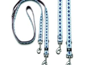 Karlie Art Joy Plus Führleine RHOMBUS - Blau - 200cm x 15mm
