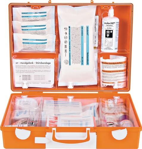 Erste Hilfe Koffer Advocat Nahrungsmittel B400xH300xT150ca.mm orange SÖHNGEN