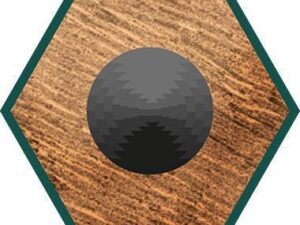 Faber-Castell Bleistift 111200 mit Gummitip HB sw