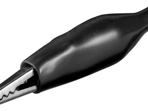 Krokodilklemme, Schwarz- VPE: 10