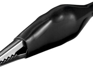 Krokodilklemme schwarz, Schwarz- VPE: 10