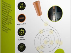 3x 10er LED-Flaschen-Lichterkette, inkl. Timer- VPE: 1