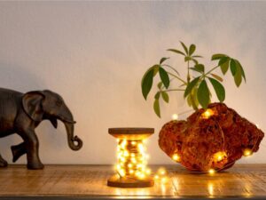 LED-Lichterkette Garnspule, klein- VPE: 1