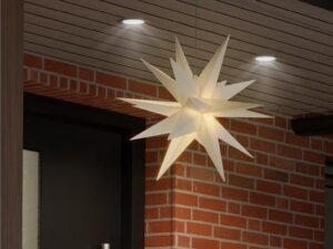 LED-Weihnachtsstern 3D, Ø 56 cm, mit Netzkabel- VPE: 1