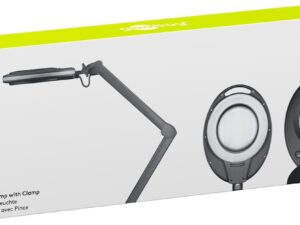LED-Klemm-Lupenleuchte, 8 W, schwarz- VPE: 1