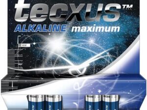 4er-Set LED-Echtwachskerzen, rot, inkl. 12x AAA (LR03)- VPE: 1