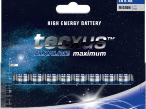 5er-Set rote LED-Echtwachs-Stabkerzen, inkl. Fernbedienung und 10x AA (LR6)- VPE: 1