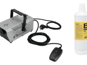 EUROLITE Set N-10 silber + B2D Basic Nebelfluid 1l