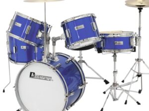 DIMAVERY JDS-305 Kinder Schlagzeug, blau