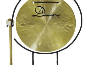 DIMAVERY Gong, 25cm mit Ständer/Klöppel