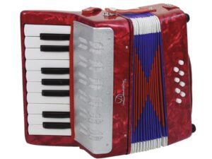 DIMAVERY Akkordeon 1 1/2 Oktaven/8 Bässe