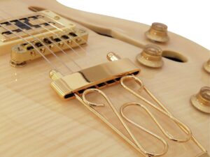 DIMAVERY LP-600 E-Gitarre, natur Ahorn