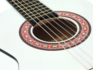 DIMAVERY AC-303 Klassikgitarre 1/2, weiß