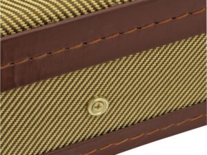 DIMAVERY Form-Case E-Gitarre LP, tweed