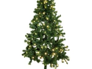 EUROPALMS Tannenbaum, beleuchtet, 210cm