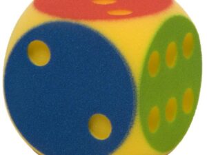 Soft-Partywürfel farbig sort. ca.16cm