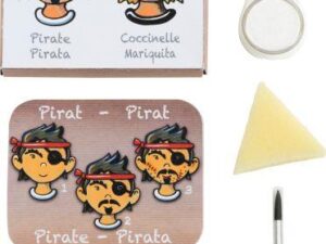 Partyschmink-Set Pirat-Marienkäfer