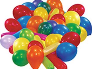 Ballons 25 Stück farblich sortiert