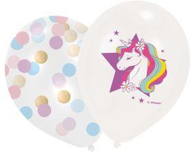 Latexballons Unicorn Dreams 6 Stück