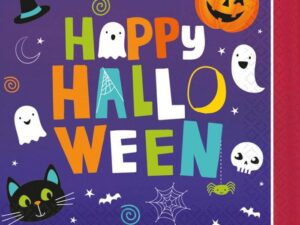 16 Servietten Hallo-ween Friends 33 x 33