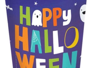 8 Becher Hallo-ween Friends Papier 250 m