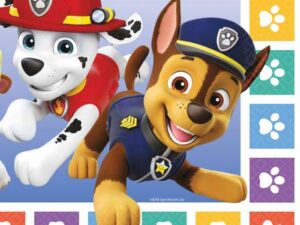 16 Servietten Paw Patrol 2022 33 x 33 cm