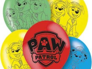 Latexballons Paw Patrol 6 Stück