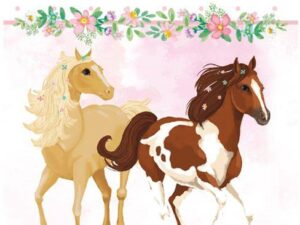 8 Papiertüten Beautiful Horses