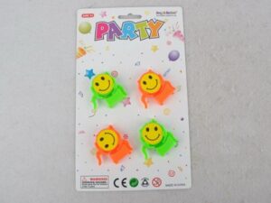 Partyartikel Flying Disc Shooter 4 Stück, 1 Blister