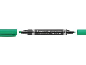 STAEDTLER Zweispitzmarker Lumocolor grün