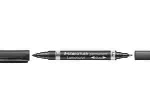 STAEDTLER Zweispitzmarker Lumocolor schw