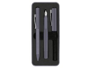 Faber Castell Füller / Kugelschreiber Set Grip 2010 Etui, 1 Füller, 1 Kugelschreiber
