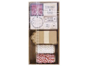 Geschenkanhänger-Set 'Lieblingskekse' 54-teilig