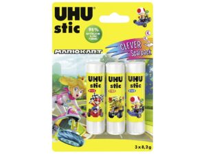 UHU Klebestift 'Mario Kart' 3er Pack 3 x 8,2 g