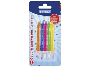 Kerzen Happy Birthday 10Stk. 10er Pack