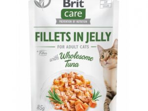 Brit Care Cat PB Fillets in Jelly - Tuhnfisch 85g