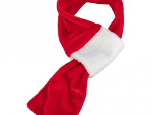 Trixie Xmas Schal - rot/weiß - 90 cm