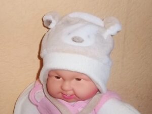 Wintermütze "Koala"  beige  Gr. 38/40