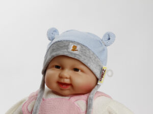 Teddyohr-Mütze "Noppen" Gr. 42/44